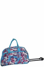 Rolling Duffle Bag-T12022-03/BLUE